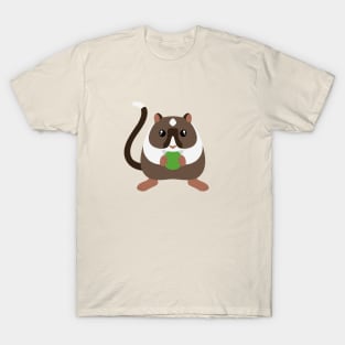 Gerbil Eating Grapes T-Shirt